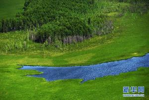 大美中国：空中鸟瞰嫩江源头――南瓮河湿地