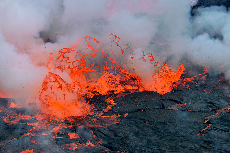 毒火山 毒气图片