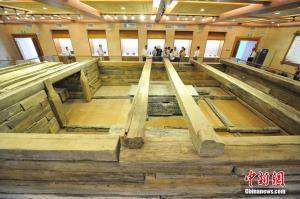 探访广西出土两千年前汉墓复原室